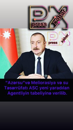 CƏNAB İLHAM ƏLİYEV FƏRMAN İMZALAYİB