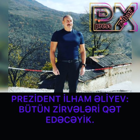 PREZİDENT İLHAM ƏLİYEV