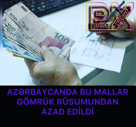 BU MALLAR GÖMRÜK RÜSUMUNDAN AZAD EDİLDİ