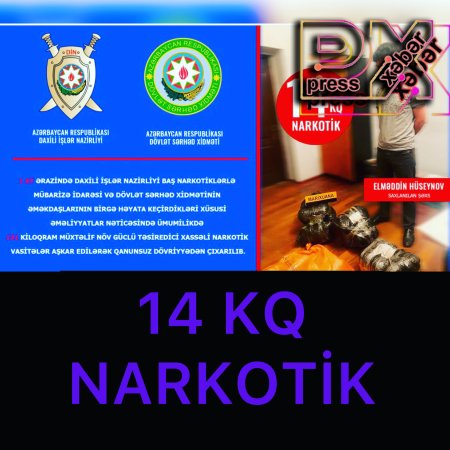 14 KQ NARKOTİK