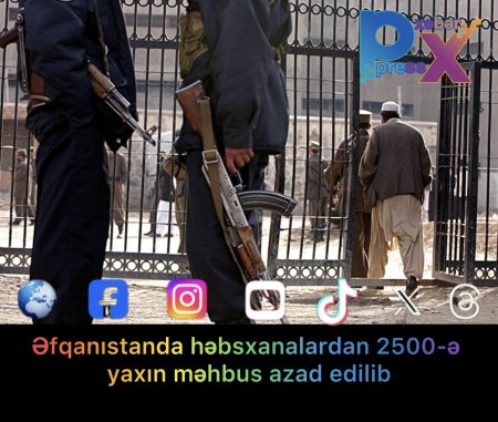 Əfqanıstanda həbsxanalardan 2500-ə yaxın......!